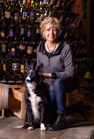 Photo of winery owner, Joanne Dunham