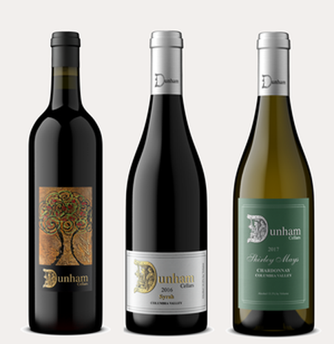 Three bottles of wine