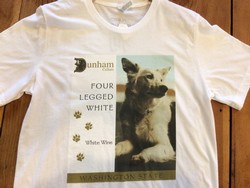 Four Legged White T-shirt